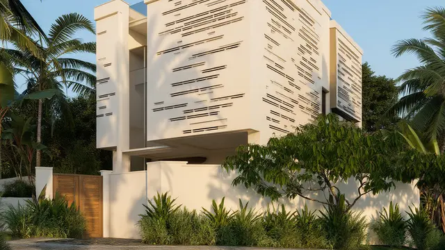 Desain Rumah Banyak Ventilasi Kecil tapi Efektif Bikin Adem (AI)
