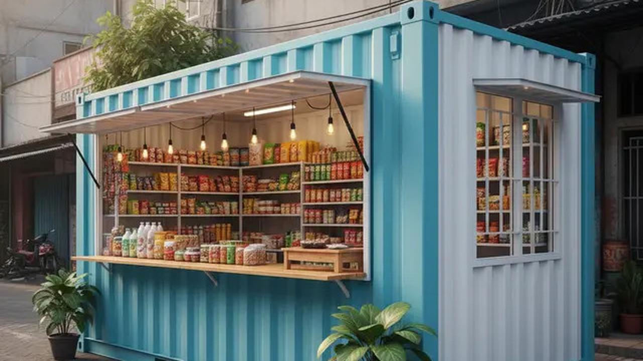 7 Desain Warung Sembako Minim Budget tapi Tetap Rapi dan Menarik, Cocok untuk Usaha Rumahan di 2025