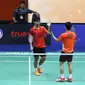 Berry Angriawan/Hardianto mengalahkan rekan senegara Yonathan Suryatama Dasuki/Didit Juang 19-21, 21-10, 21-14 pada babak pertama Thailand Masters 2017, Rabu (8/2/2017). (Foto: Humas PBSI)