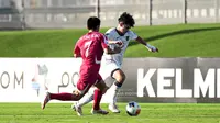 Timnas Indonesia U-17 ditaklukkan Timnas Korea Utara U-17 dengan enam gol tanpa balas dalam babak perempat final Piala Asia U-17 2025 di King Abdullah Sports City Hall Stadium, Jeddah, pada Senin (14/4/2025) malam WIB. (Bola.com/Dok.PSSI).