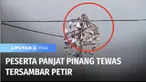 Momen peringatan Hari Kemerdekaan di Tanggamus, Lampung, diwarnai kabar duka. Seorang warga yang sedang mengikuti lomba panjat pinang, tewas akibat tersambar petir.