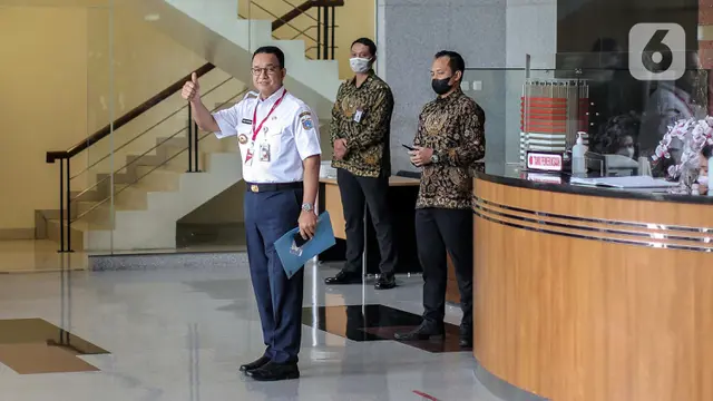 Gubernur DKI Jakarta Anies Baswedan Penuhi Panggilan KPK Terkait Formula E