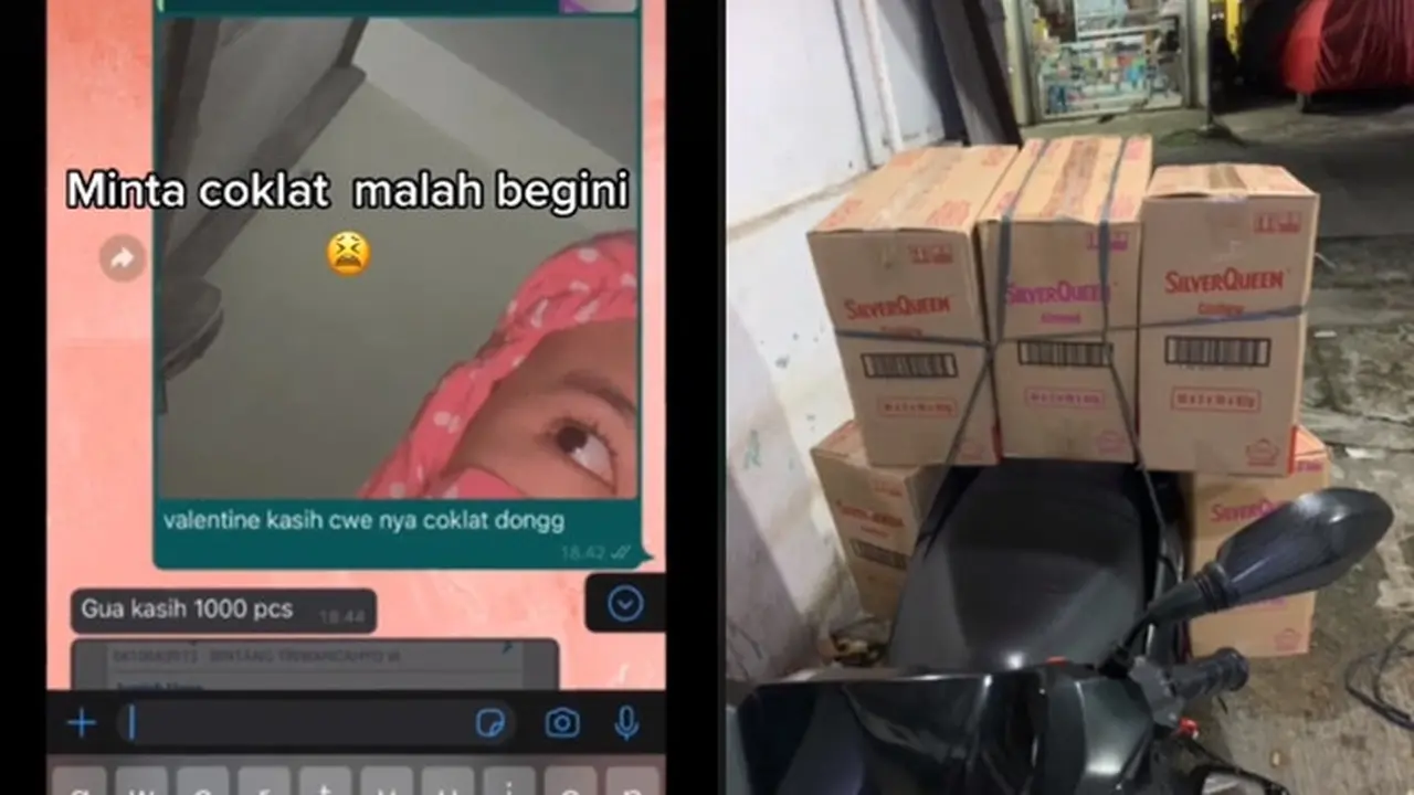 Awalnya Hanya Iseng, Wanita Ini Malah Diberikan 1000 Cokelat Oleh Kekasih