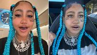 North West's New Look: Fake Face Tattoos and Piercings Draw Attention