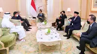 Presiden Joko Widodo atau Jokowi berkunjung ke Uni Emirat Arab atau UAE. (Foto: Biro Pers Sekretariat Presiden).