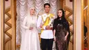 Pesta pernikahan Pangeran Abdul Mateen dan Anisha Rosnah yang digelar di Istana Nurul Iman pada 14 Januari 2024 berlangsung dengan meriah. [@_karraminah_]