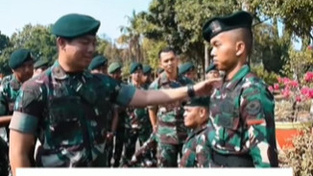 Anggota TNI Hafal 30 Juz Langsung Dites di Depan Pasukan
