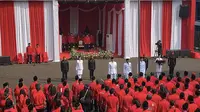Sekjen PDIP Hasto Pimpin Upacara Hari Lahir Pancasila di Lenteng Agung