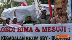 Citizen6, Medan: Mereka mendesak pemerintah untuk menginvestigasi permasalahan pertanahan di Sumatera Utara demi kesejahteraan rakyat. (Pengirim: Fauzi Abdullah)