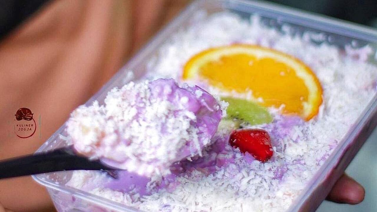 5. Resep Saus Salad Buah Ubi Ungu