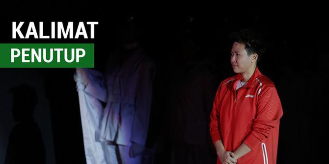 VIDEO: Kalimat Penutup Sang Legenda, Liliyana Natsir