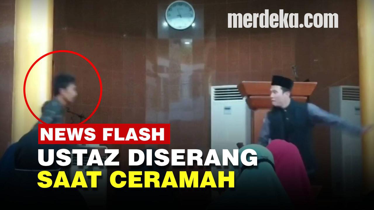 VIDEO: Setelah Ustaz Tewas Ditembak, Muncul Kasus Penyerangan Ustaz di Masjid Batam
