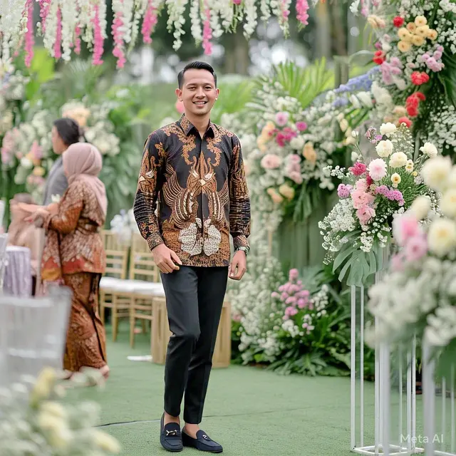 Model Baju Kondangan Terbaru 2025 (Sumber Foto: AI)