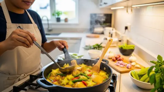 Pembuatan Garang Asem Ayam Belimbing Wuluh
