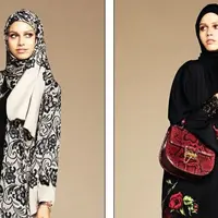Merek terkenal Dolce & Gabbana asal Italia mengejutkan dunia fashin dengan meluncurkan koleksi perdana abaya dan hijab. Cakep banget!