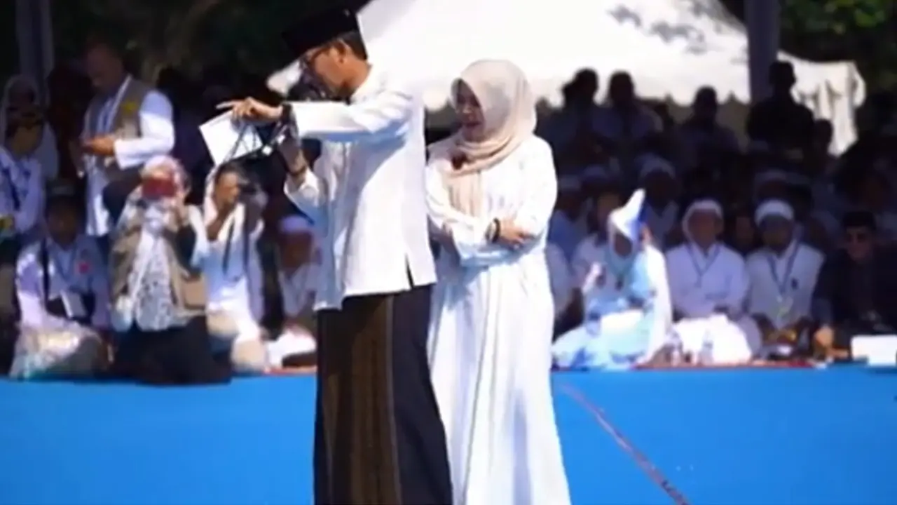 Sandiaga Uno dan Nur Asia