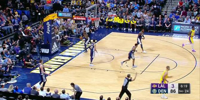 VIDEO : Cuplikan Pertandingan NBA, Nuggets 125 vs Lakers 116