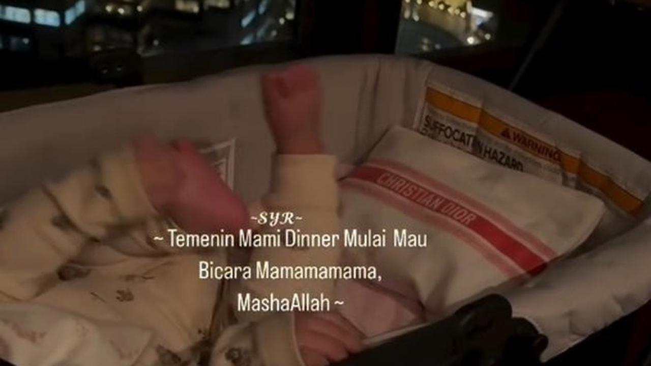 Gemasnya Saat Dengar Suara Baby R Anak Syahrini dan Reino Barack, Lembut Seperti Sang Ibunda