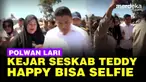 Presiden Prabowo Subianto meninjau Jembatan Bailey Sungai Garoga, Tapanuli Selatan, Rabu (31/12).