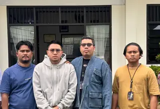 Polisi menangkap Resbob yang merupakan pelaku ujaran kebencian. (Istimewa)