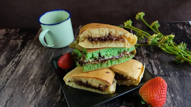 martabak manis tanpa telur