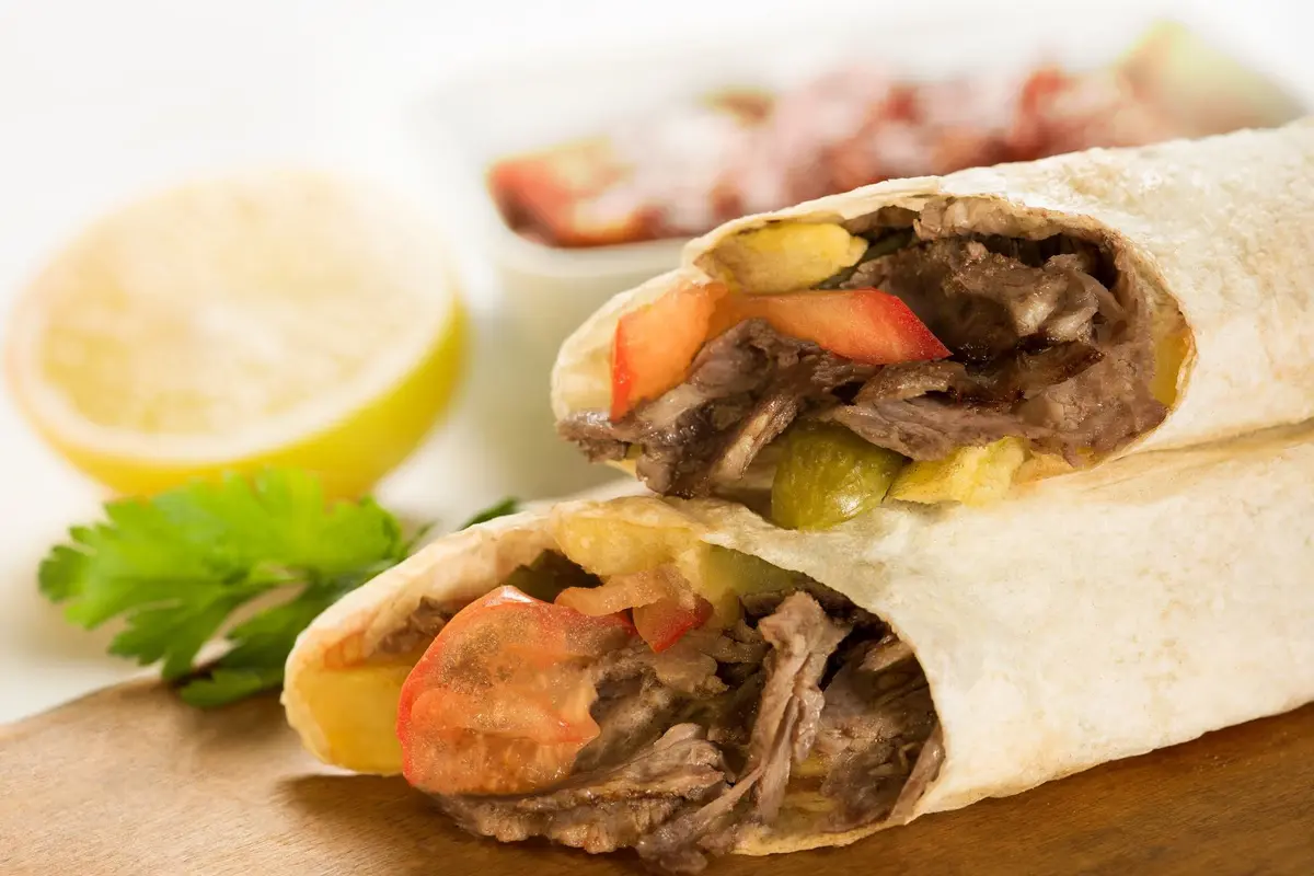 ilustrasi kebab daging sapi