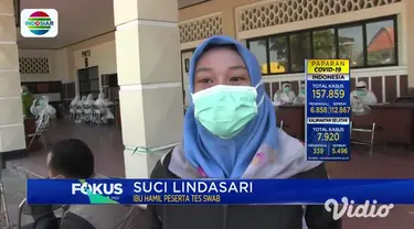 Dari 848 ibu hamil yang dites swab secara berkala, sebanyak 97 di antaranya dinyatakan positif Covid-19. Berbagai langkah memutus rantai penyebaran Covid-19 telah dilakukan Pemerintah Kota Surabaya. Selasa pagi, ratusan ibu hamil datangi Gelora Panca...