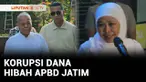 Gubernur Jawa Timur, Khofifah Indar Parawansa buka suara usai diperiksa selama 8 jam. Khofifah diperiksa sebagai saksi dalam kasus suap dana hibah bagi kelompok masyarakat dari APBD Jawa Timur.