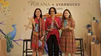 Starbucks meluncurkan rangkaian city collection merchandise yang berkolaborasi dengan fesyen brand Tanah Air, Purana. (Dok: Starbucks)