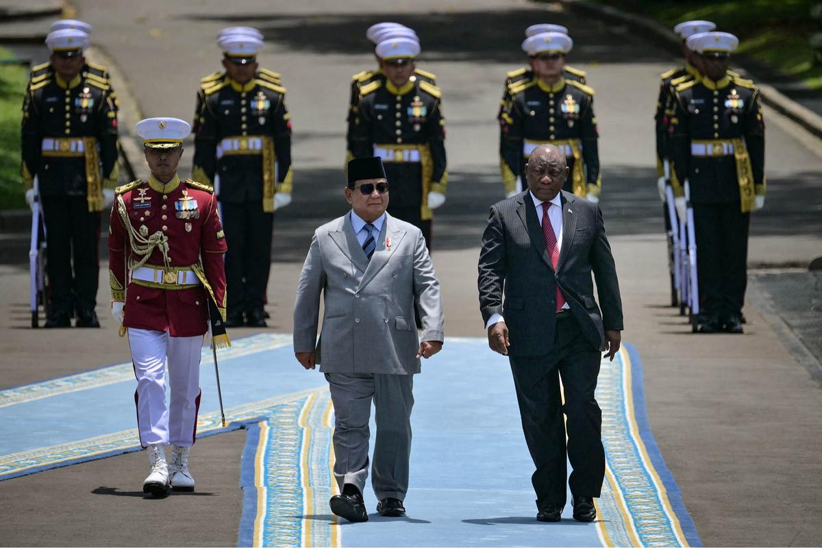 FOTO: Prabowo dan Ramaphosa Satukan Visi,  Dari Investasi Hingga Penguatan G20