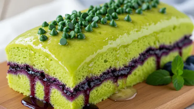 Bolu Kukus Alpukat dengan Margarin Leleh