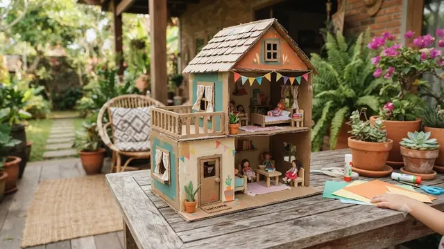 Cara Membuat Rumah Boneka