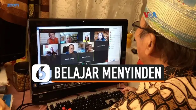 VIDEO: Semangat di Kelas Belajar Menyinden Langgam Jawa Daring