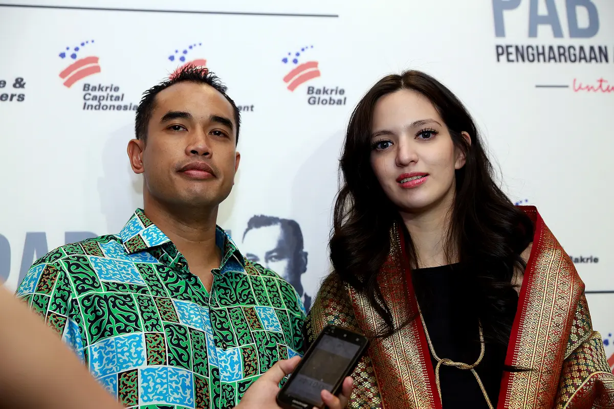 Ardiansyah Bakrie dan Nia Ramadhani 