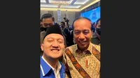 Tom Liwafa bersama Jokowi. (Istimewa).