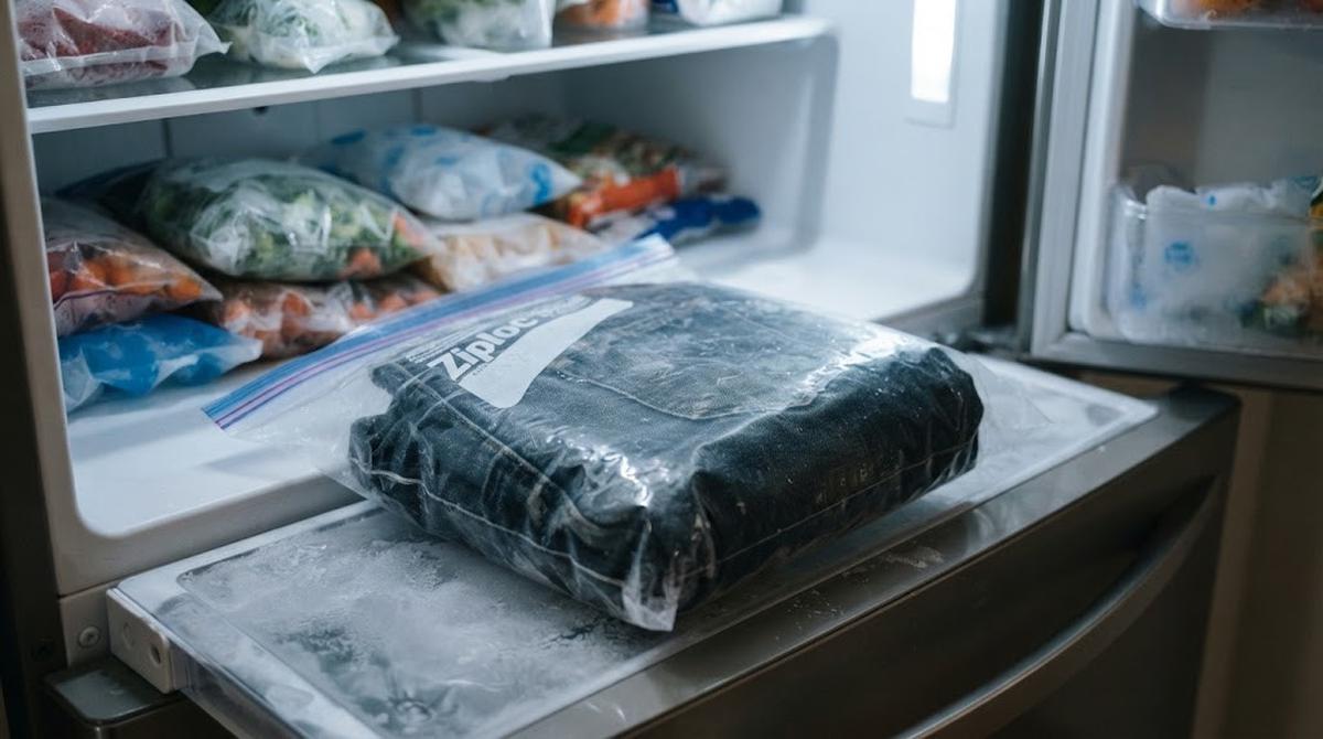 Membekukan Pakaian di Dalam Lemari Pendingin