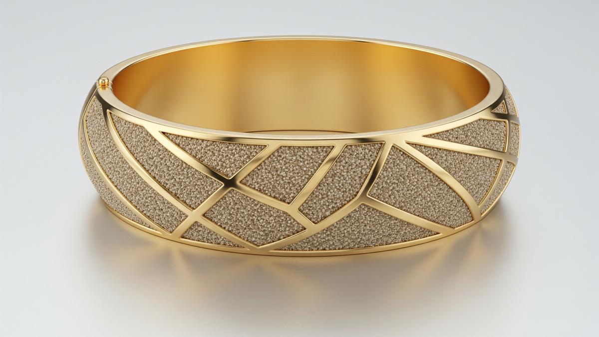 Rekomendasi 8 Model Gelang Bangle Pasir Bling-bling Paling Elegan dan Modern