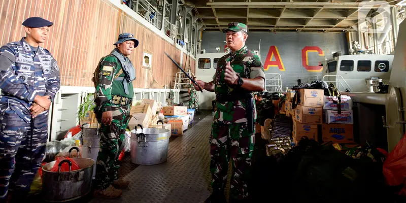 Satgas Bantuan Kemanusiaan WNI di Pulau Sebaru