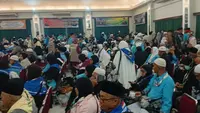 Momen Kedatangan Kloter Pertama Haji Debarkasi Batam