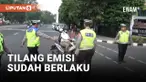 Tilang Emisi Kendaraan Sudah Berlaku Hari Ini