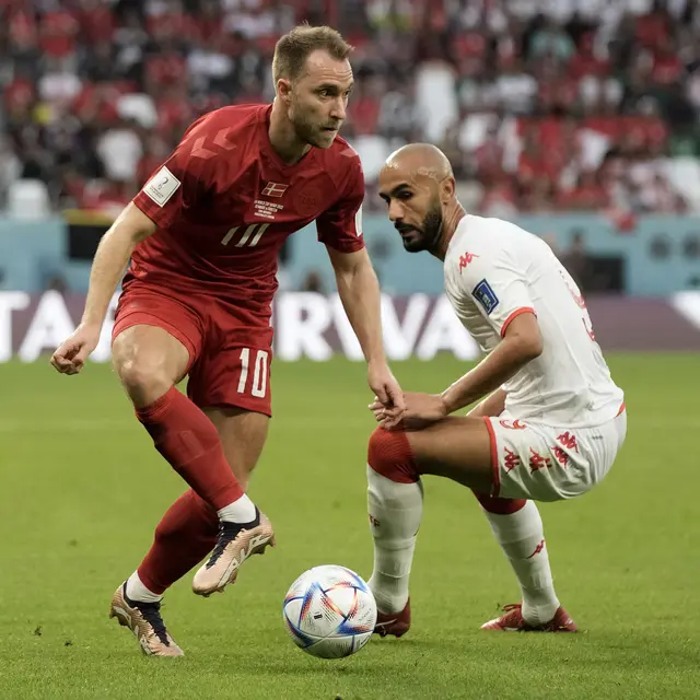 Christian Eriksen - Denmark - Piala Dunia 2022 - 22 November 2022
