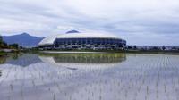 Stadion Geloba Bandung Lautan Api yang menjadi markas baru Persib Bandung. (Bola.com/Nicklas Hanoatubun)