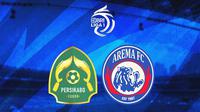 BRI Liga 1 - Persikabo 1973 Vs Arema FC (Bola.com/Adreanus Titus)