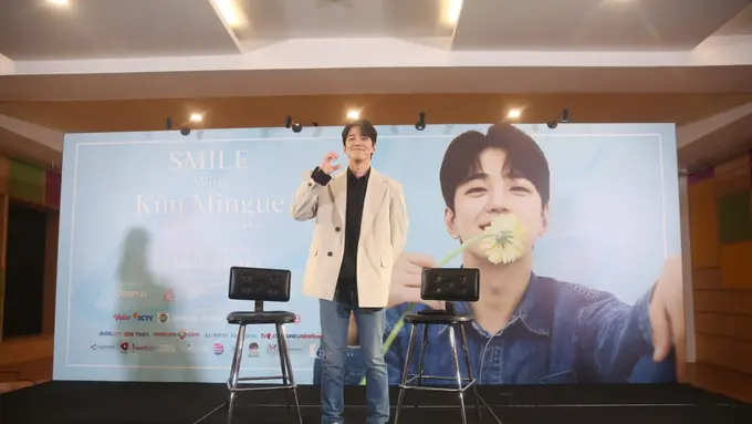 Kim Mingue pilih olahrga dan main game saat libur syuting