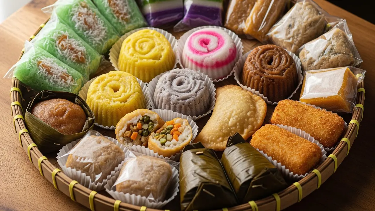Cara Pengemasan Kue Basah