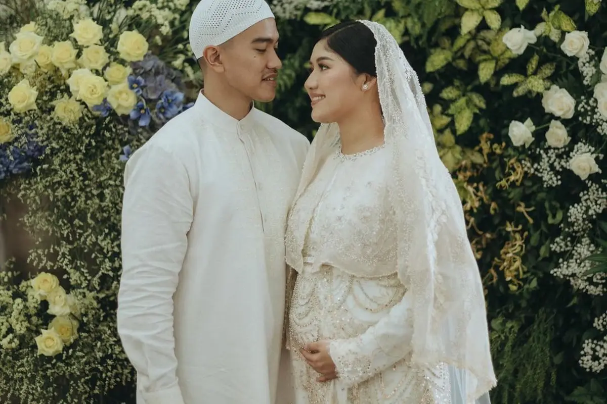 Erina Gudono dan Kaesang Pangarep