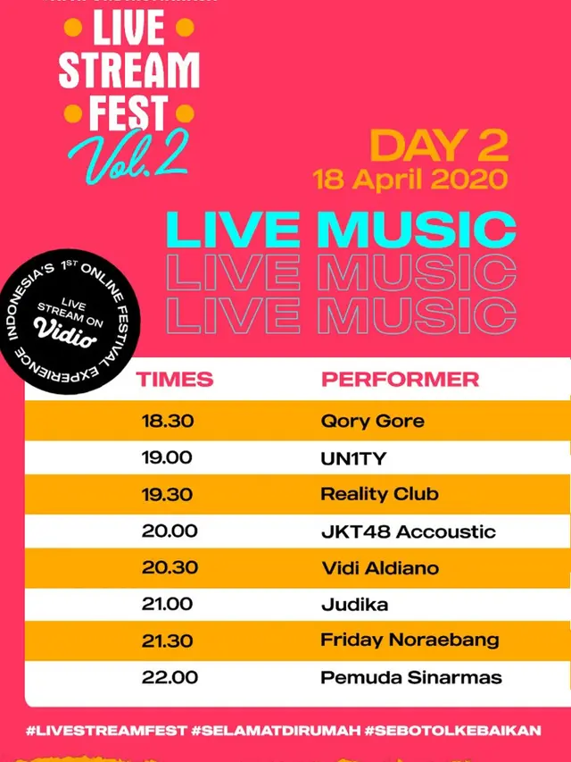 Live Stream Fest Vol.2