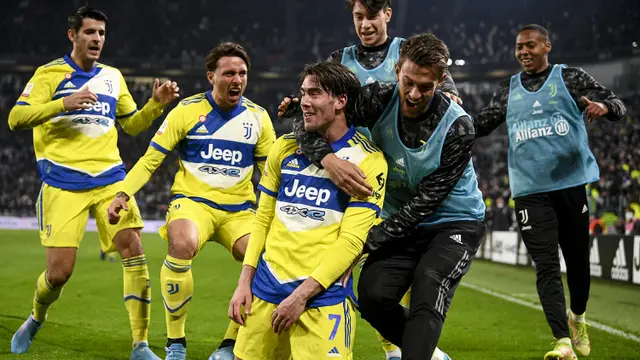 Foto: Juventus dan Vlahovic Jumpa Fiorentina di Babak Semifinal Coppa Italia usai Singkirkan Lawan-lawannya di Babak Perempatfinal