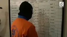 Satuan narkoba polda NTB menangkap anggota polres Lombok Tengah yang sedang mengedarkan sabu, 12 paket sabu dan alat hisab menjadi barang bukti 