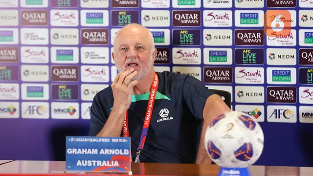 Konferensi Pers Jelang Laga Kualifikasi Piala Dunia 2026, Timnas Indonesia vs Australia